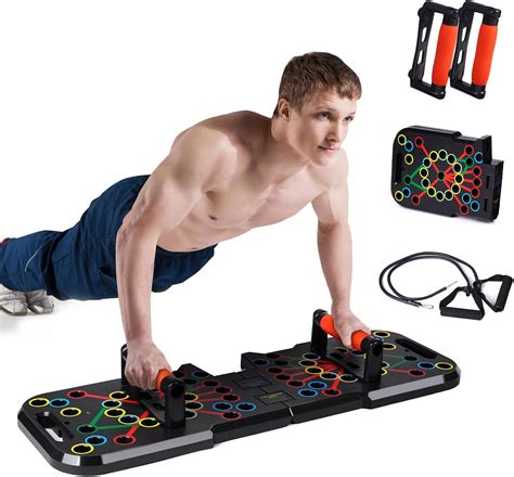 Push Up Board Fitness Portable Foldable Push Up Bar