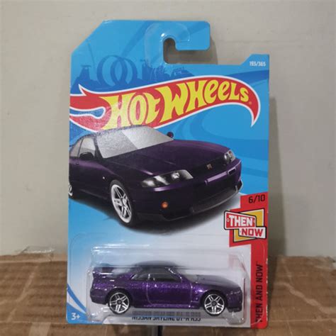 Jual Hot Wheels Nissan Skyline GTR R Ungu Then And Now Jakarta