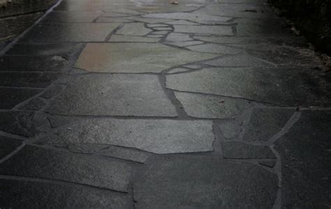 BLACK LIMESTONE Natural Stone Cladding Black Slate Floor Flagstone