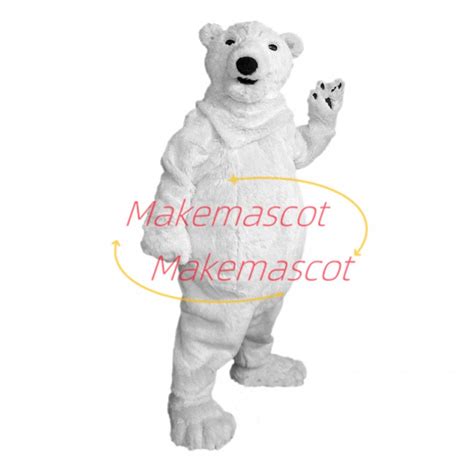 Polar Bear Lightweight Mascot Costume