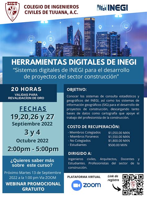 Webinar Con Inegi IntroducciÓn A Las Herramientas Digitales De Inegi