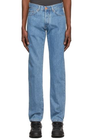 Han Kjobenhavn Blue Tapered Jeans Ssense Uk