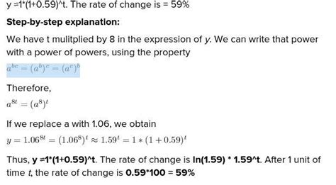 How To Rewrite The Function To Determine Whether It Represents Exponential Growth Or Exponential