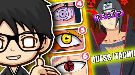 GUESS THE NARUTO CHARACTER S BY THERE EYES ANIME QUIZ YouTube