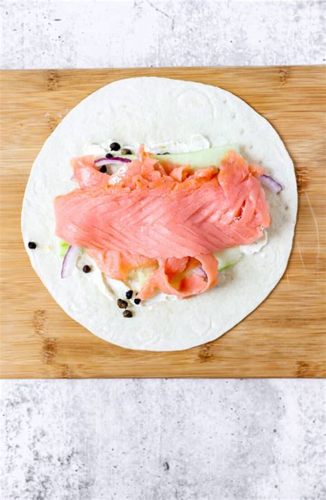 Smoked Salmon Wrap - A Seasoned Greeting