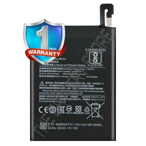 THE BATTERY STORE™ Original BN45 Battery Compatible for Xiaomi Redmi ...