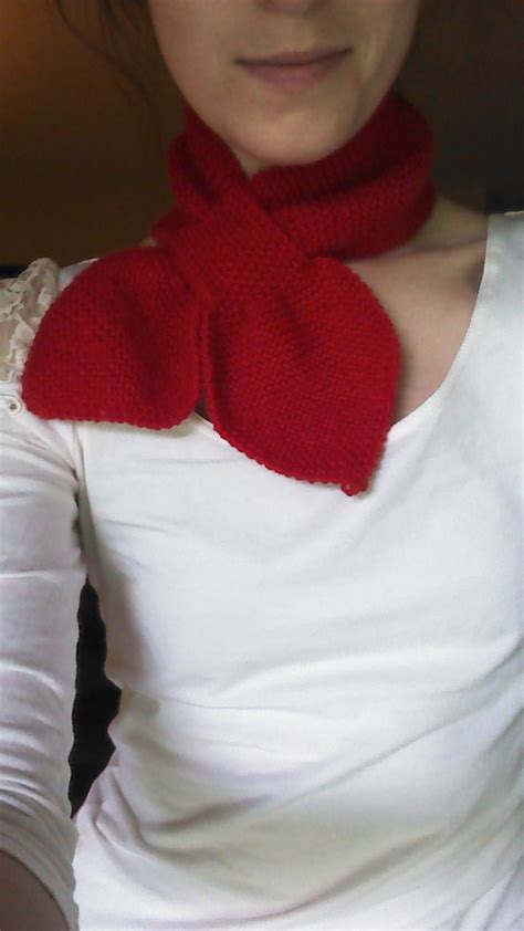 Self Fastening Keyhole Scarf Free Knitting Pattern Artofit