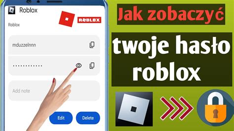 Jak Zobaczy Swoje Has O Roblox W Telefonie Kom Rkowym Do