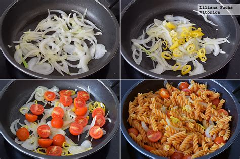 Pasta De Lentejas Rojas Con Salteado De Tomates Cherry Receta Saludable