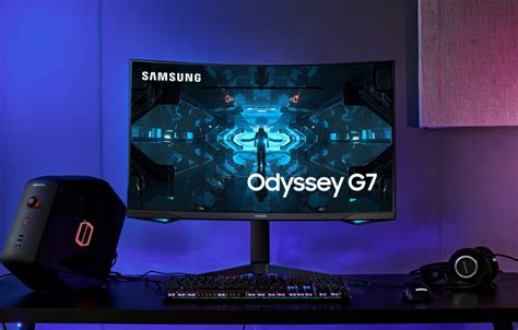 Компания Samsung выпустила изогнутый игровой монитор Odyssey G7 — i2HARD