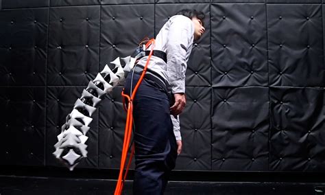 Wearable Robotic Tail Aims To Gift Humans What Evolution Failed To Provide Us: Balance