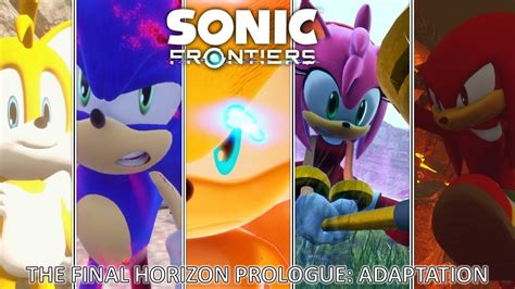 Sonic Frontiers The Final Horizon Prologue Adaptation Youtube