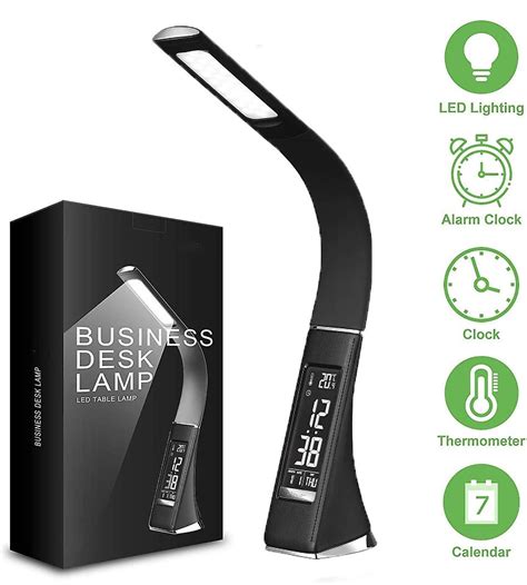 Lampe De Bureau Led Dimmable Lampe De Chevet Tactile Protection Des