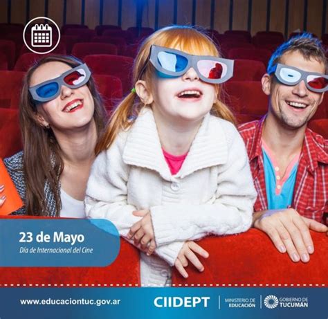 Efemérides CIIDEPT 23 de Mayo Día Internacional del Cine Ciidept