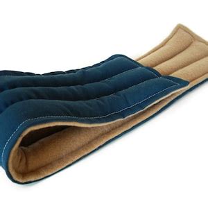 Long Microwave Heating Pad Rice Flax Neck Wrap Hot Pack Cold Pack Gift For Guy Man Dad