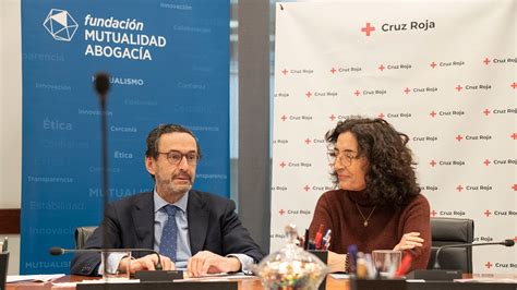 Fundación Mutualidad Abogacía Y Cruz Roja Española Renuevan Alianza Para Combatir La Desigualdad