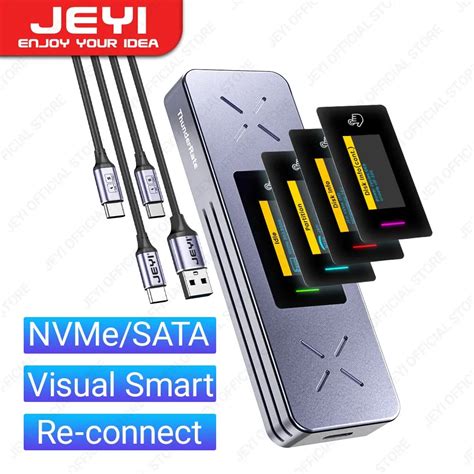 Jeyi Visual Smart M Nvme Sata Ssd Custodia Usb Gen Gbps