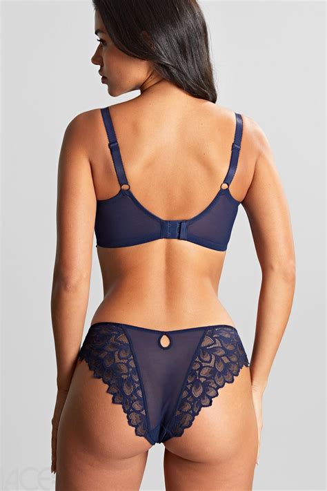 Panache Lingerie Allure Bra G M Cup Navy Lace Lingerie