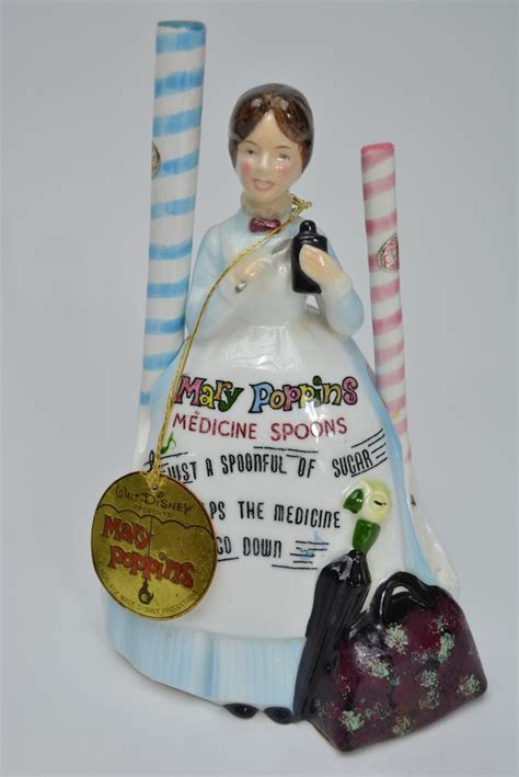 Sold Price Disneys Mary Poppins 3 Piece Spoon Rest Musical W Foil