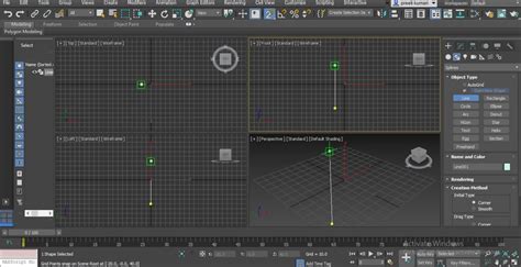 Ds Max Loft Creating D Shapes Using Loft Command In Ds Max