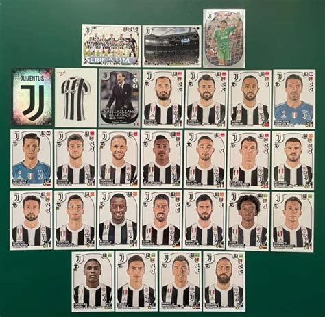 28 FIGURINE STICKERS Calciatori Panini 2017 18 Squadra Completa