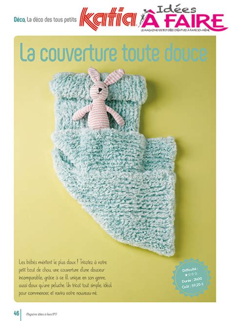 La Couverture Toute Douce Iaf Tuto En Pdf Id Es Faire Magazine