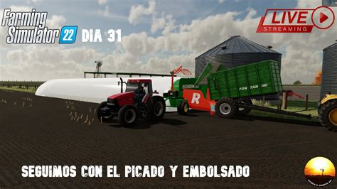 FS22 ARGENTINA HOY SEGUIMOS CON EL PICADO Y EMBOLSADO DE MAIZ