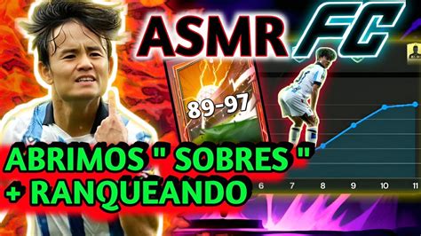 ABRIMOS SOBRES RANQUEANDO 10 10 ASMR Jugando FC MOBILE