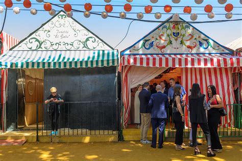 Real de la Feria ubicación de las casetas Feria de Abril de Sevilla