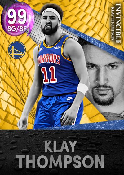 NBA 2K22 2KDB Custom Card Klay Thompson