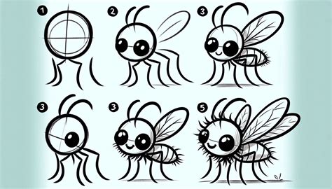 How To Draw Mosquito Trying Drawing