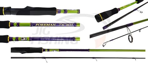Спиннинг Champion Rods Foreman FS-802MH 2.44m 10-42gr купить в интернет ...