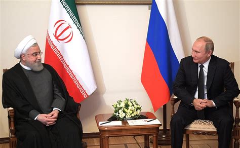 Meeting With Iranian President Hassan Rouhani • President Of Russia