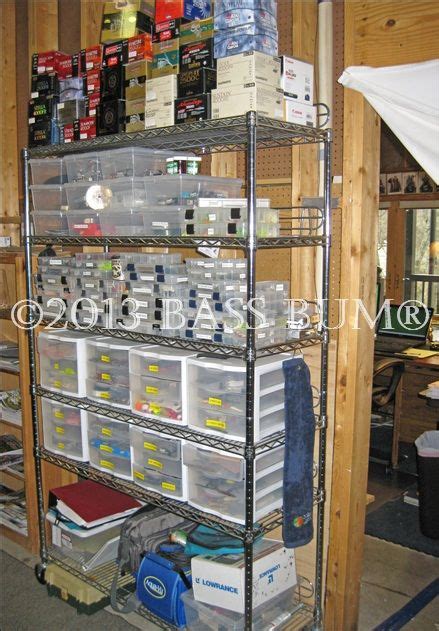 Fishing Tackle Gear - A Fishing Man Cave - Fishing Tackle Storage Systems | Fishing man cave ...