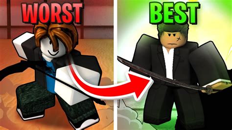 Ranking Every Weapon From WORST To BEST In ZOぞ SAMURAI ROBLOX YouTube