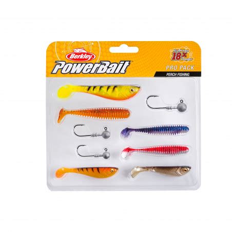 Kit Leurres Souples Berkley Pro Pack Perch Leurre de la pêche