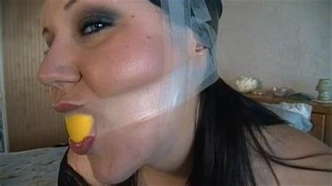 Queen Of Gags Rubber Gagged Lips Warm Slippery And Wet Part 3