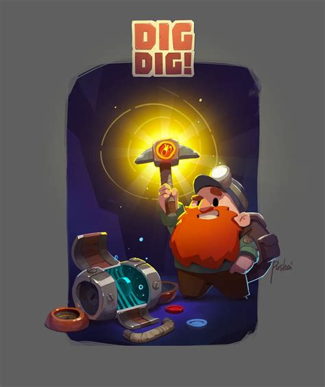 ArtStation - DIG DIG, Alexandr Pushai | Concept art, Game character ...