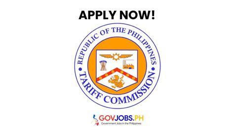 Senior Tariff Specialist Govjobs Ph