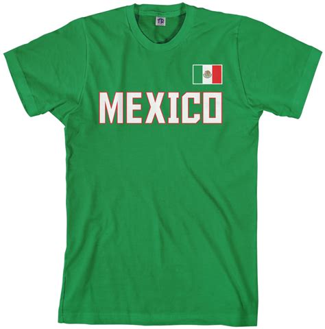 Mexico National Team Mens T Shirt Mexican City Flag Etsy