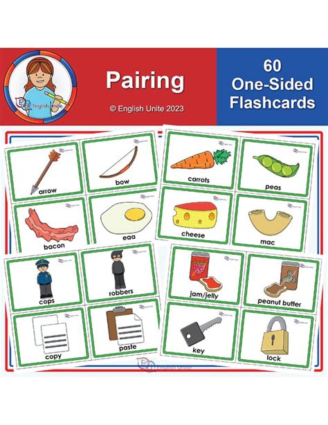 English Unite Flashcards Pairs We Go Together