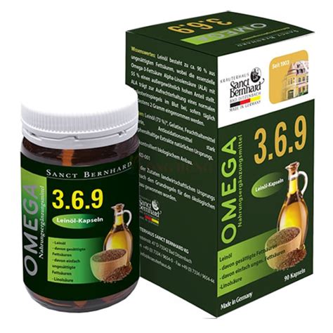 Omega 3 6 9 Leinöl Kapseln hỗ trợ giảm nguy cơ xơ vữa động mạch