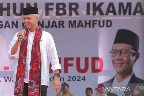 Fbr Dan Ikama Deklarasi Dukung Ganjar Mahfud Antara News