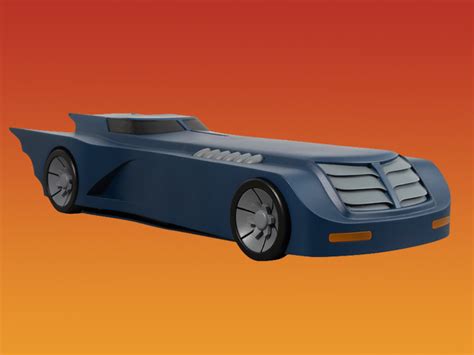 Mezco 5 Points Batman The Animated Series Batmobile – Kapow Toys