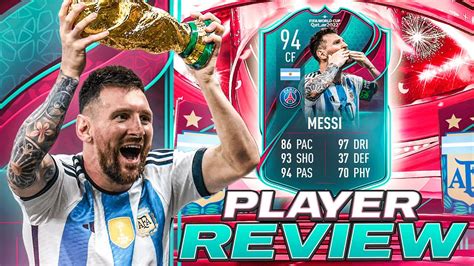 World Cup Team Of The Tournament Lionel Messi Player Review Fifa