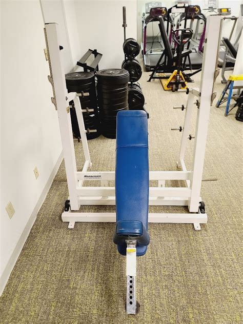 Magnum Incline Olympic Bench Press With Plate Storage Atlanta Fitness