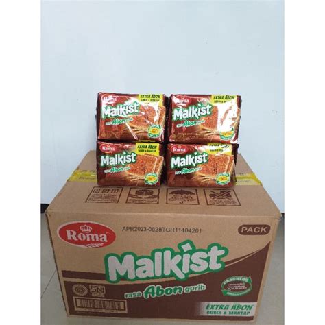 Jual Roma Malkist Abon 1 Dus Isi 30 Roma Malkis 1 Dus Shopee Indonesia