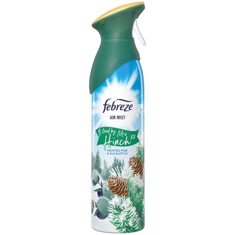 Febreze Frosted Pine And Eucalyptus Air Freshener Spray 300ml Wilko