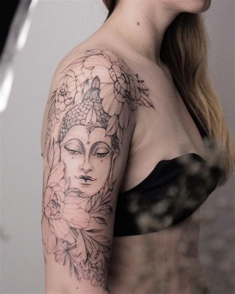 Update 77 Female Buddha Tattoo Designs Vova Edu Vn