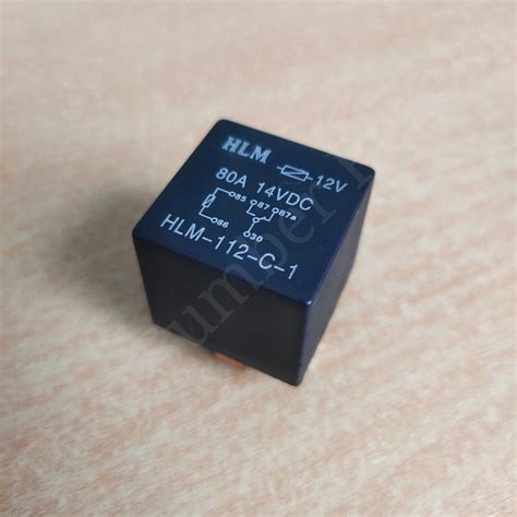 Relay 80 A Ampere 5 Kaki Pin 80A 12V 14V Volt Genset Mobil VDC Lampu ...